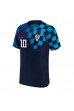 Kroatië Luka Modric #10 Voetbaltruitje Uit tenue WK 2022 Korte Mouw